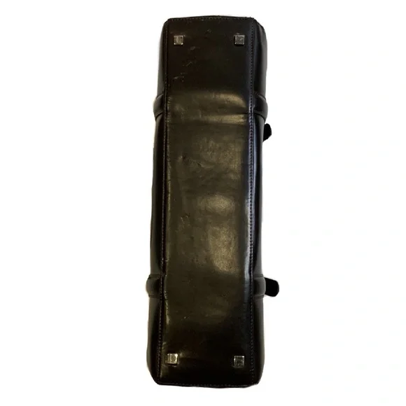 Franklin Covey Brown Leather Laptop Tablet Briefcase - Picture 2 of 16